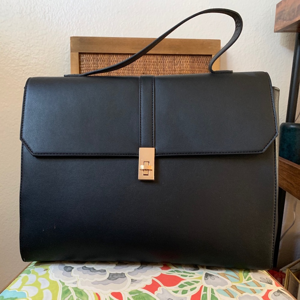 Briefcase Messenger Bag